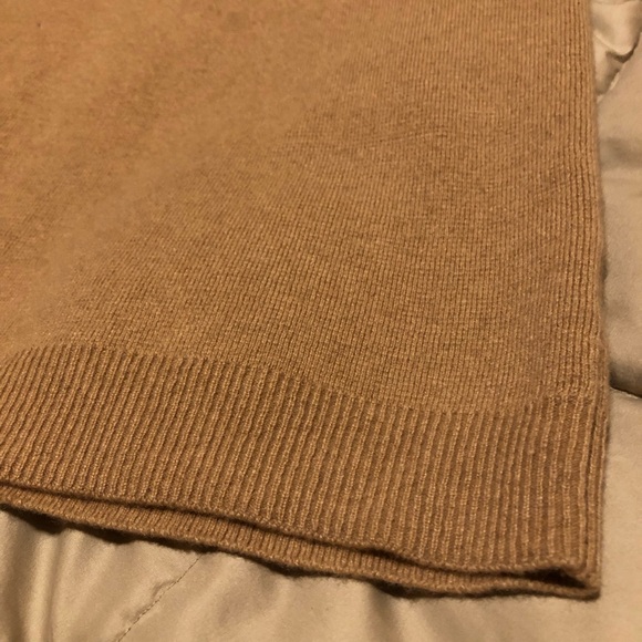 Saks Fifth Avenue COLLECTION Cashmere Pencil Midi-Skirt- camel color NWT - Picture 6 of 8